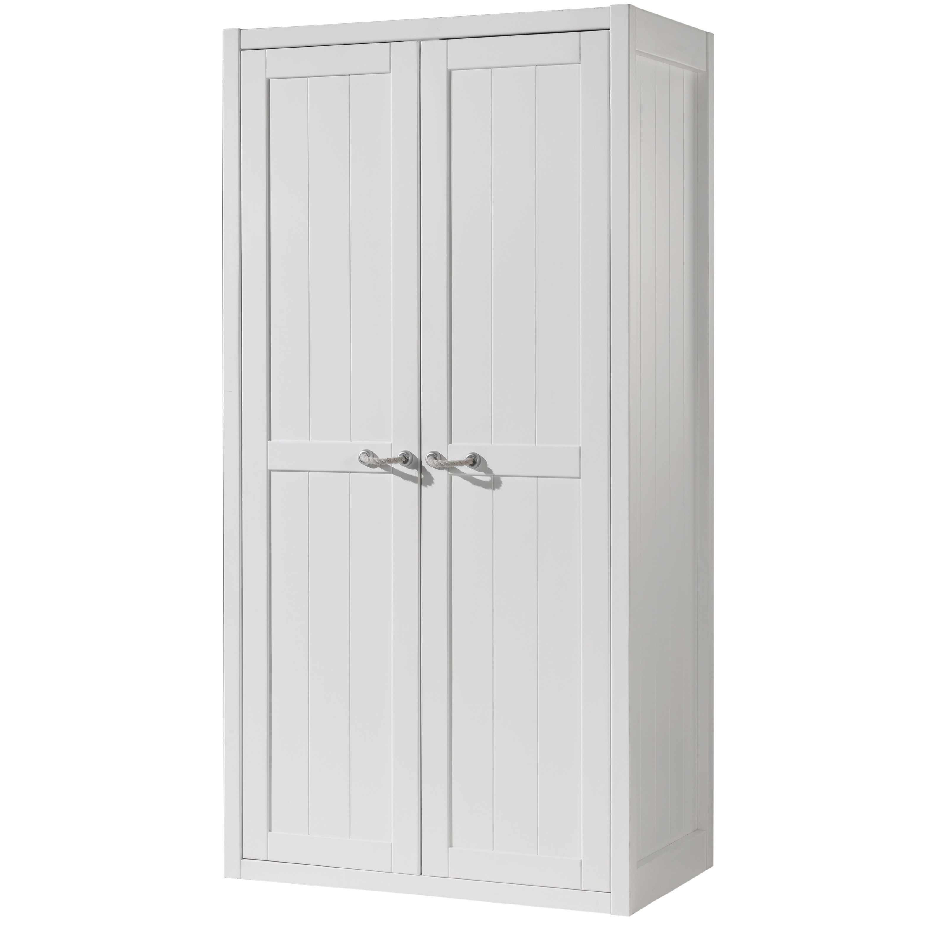Vipack Lewis armoire 2 portes blanc